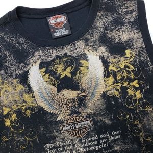 Harley-Davidson Tops - Harley-Davidson Jewel Embellished Logo Tank Top Harley-Davidson Tops - Harley-Davidson Jewel Embellished Logo Tank Top
